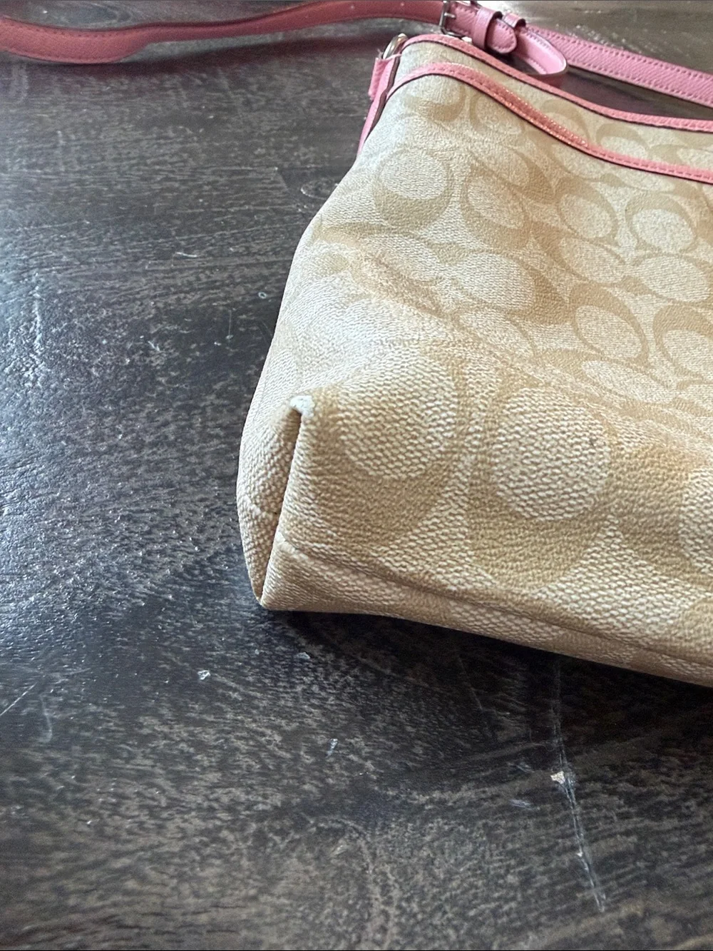 Coach signature monogram